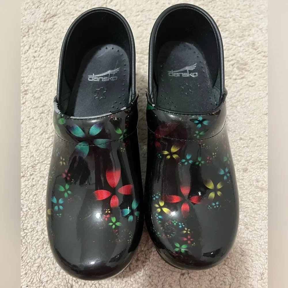 Dansko floral design size 38
